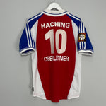 Shop 2000/02 UNTERHACHING OBERLEITNER #10 HOME SHIRT (S) ADIDAS, classic football shirts, vintage football shirts & retro soccer jerseys at Cult Kits