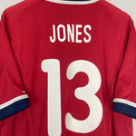 Shop 2000/02 USA JONES #13 AWAY SHIRT (L) NIKE, classic football shirts, vintage football shirts & retro soccer jerseys at Cult Kits
