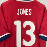 Shop 2000/02 USA JONES #13 AWAY SHIRT (L) NIKE, classic football shirts, vintage football shirts & retro soccer jerseys at Cult Kits