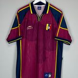 2000/02 VENEZUELA HOME SHIRT (M) ATLETICA - Cult Kits - Medium - Buy Vintage Football Shirts, Authentic Retro Football Shirts For Sale, Classic Football Shirts & Soccer Jersey