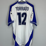 Shop 2000/01 TENERIFE TORRADO #12 HOME SHIRT (XL) PUMA, classic football shirts, vintage football shirts & retro soccer jerseys at Cult Kits
