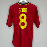 2000/02 BELGIUM GOOR #8 HOME SHIRT (M) NIKE