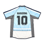 Buy 2001 Argentina Maradona 10 Tribute Shirt (L) DM ~ Free worldwide shipping available ~ Authentic Vintage Football Shirts from Cult Kits