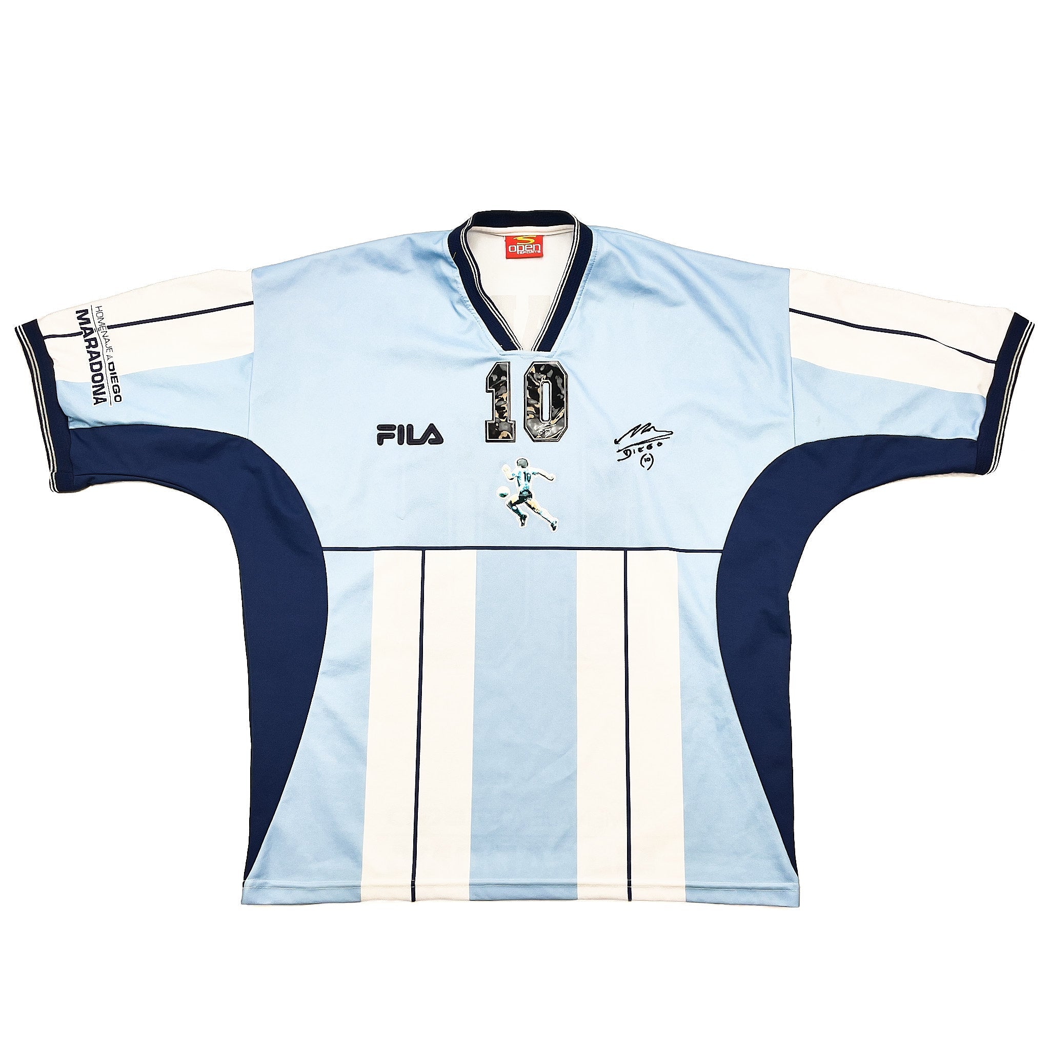 2001-argentina-maradonna-10-testimonial-shirt-l-open-sports35345