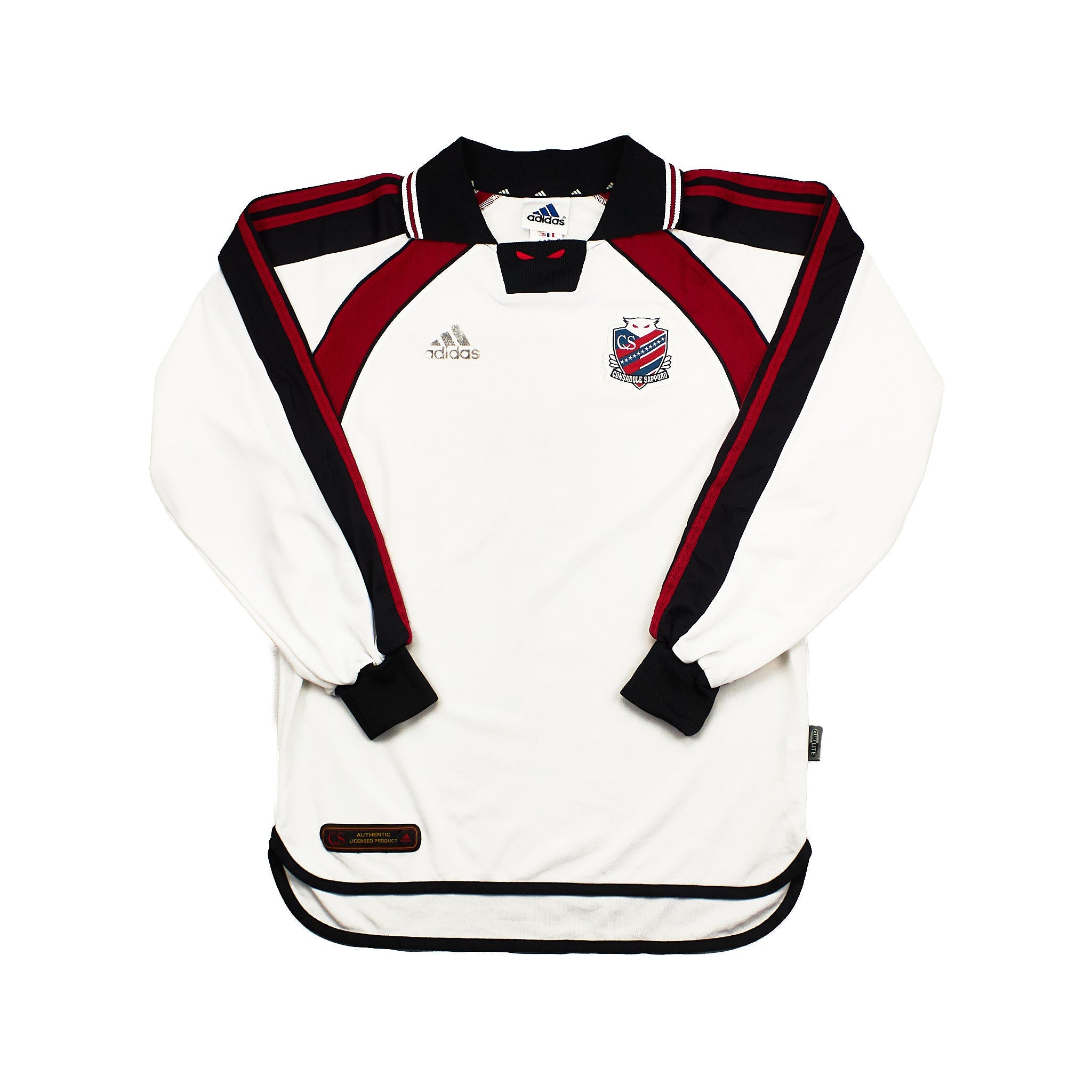 Buy 2001 Consadole Sapporo Away Shirt L/S (M) Adidas ~ Free worldwide shipping ~ Authentic Vintage Football Shirts from Cult Kits