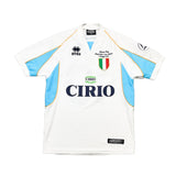 Buy 2001 Lazio Mancini 10 'Testimonial Mancio Day' Shirt (S) Errea ~ Free worldwide shipping ~ Authentic Vintage Football Shirts from Cult Kits
