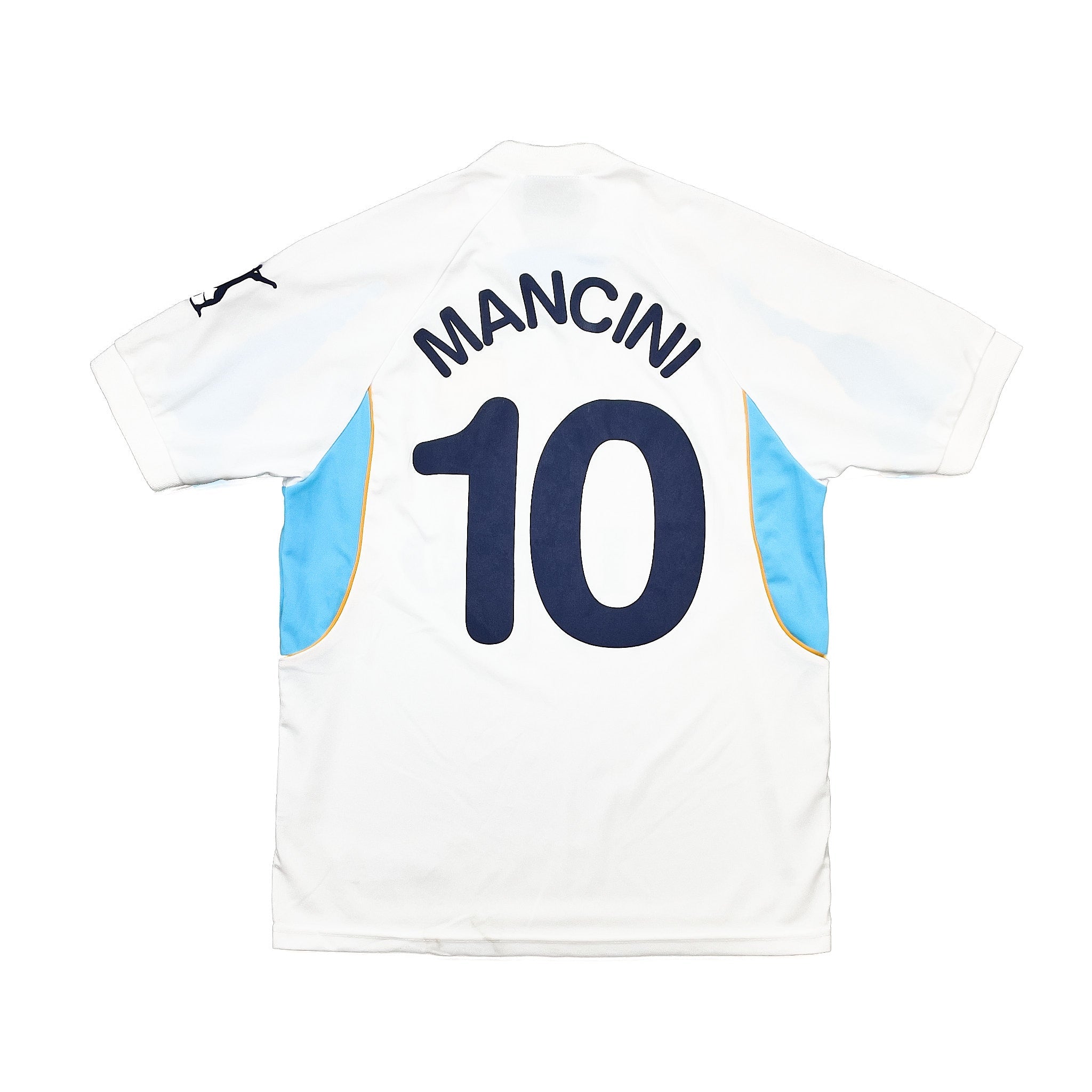 Buy 2001 Lazio Mancini 10 'Testimonial Mancio Day' Shirt (S) Errea ~ Free worldwide shipping ~ Authentic Vintage Football Shirts from Cult Kits