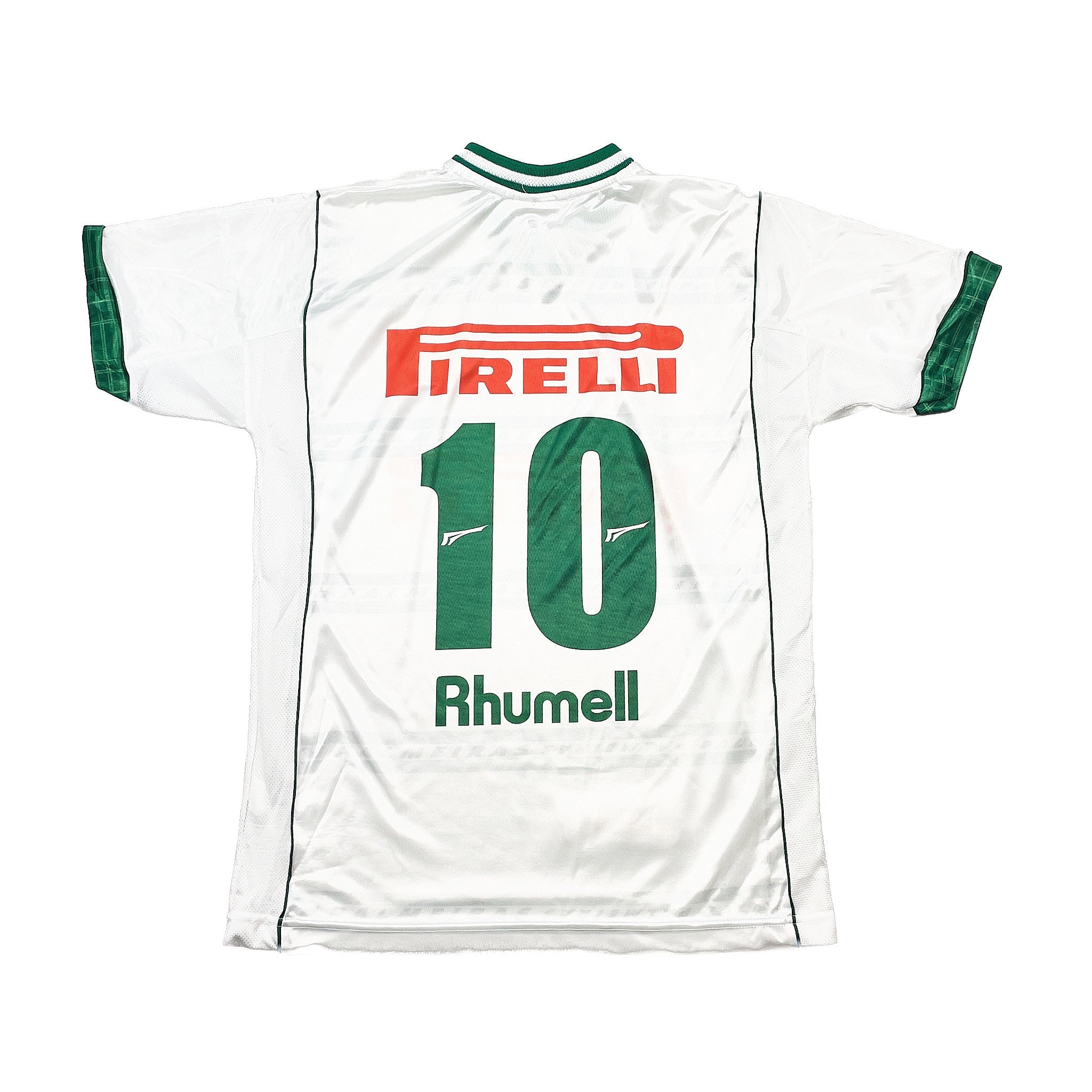 Buy 2001 PALMEIRAS 10 AWAY SHIRT (S) RHUMMEL ~ Free worldwide shipping available ~ Authentic Vintage Football Shirts from Cult Kits