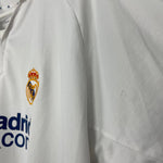 Shop 2001 REAL MADRID ZIDANE #5 HOME SHIRT (XL) ADIDAS, classic football shirts, vintage football shirts & retro soccer jerseys at Cult Kits