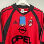 Shop 2001/02 AC MILAN *BNWT* THIRD SHIRT (L) ADIDAS, classic football shirts, vintage football shirts & retro soccer jerseys at Cult Kits
