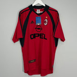 Shop 2001/02 AC MILAN *BNWT* THIRD SHIRT (L) ADIDAS, classic football shirts, vintage football shirts & retro soccer jerseys at Cult Kits