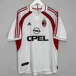 Shop 2001/02 AC MILAN MALDINI #3 AWAY SHIRT (L) ADIDAS, classic football shirts, vintage football shirts & retro soccer jerseys at Cult Kits