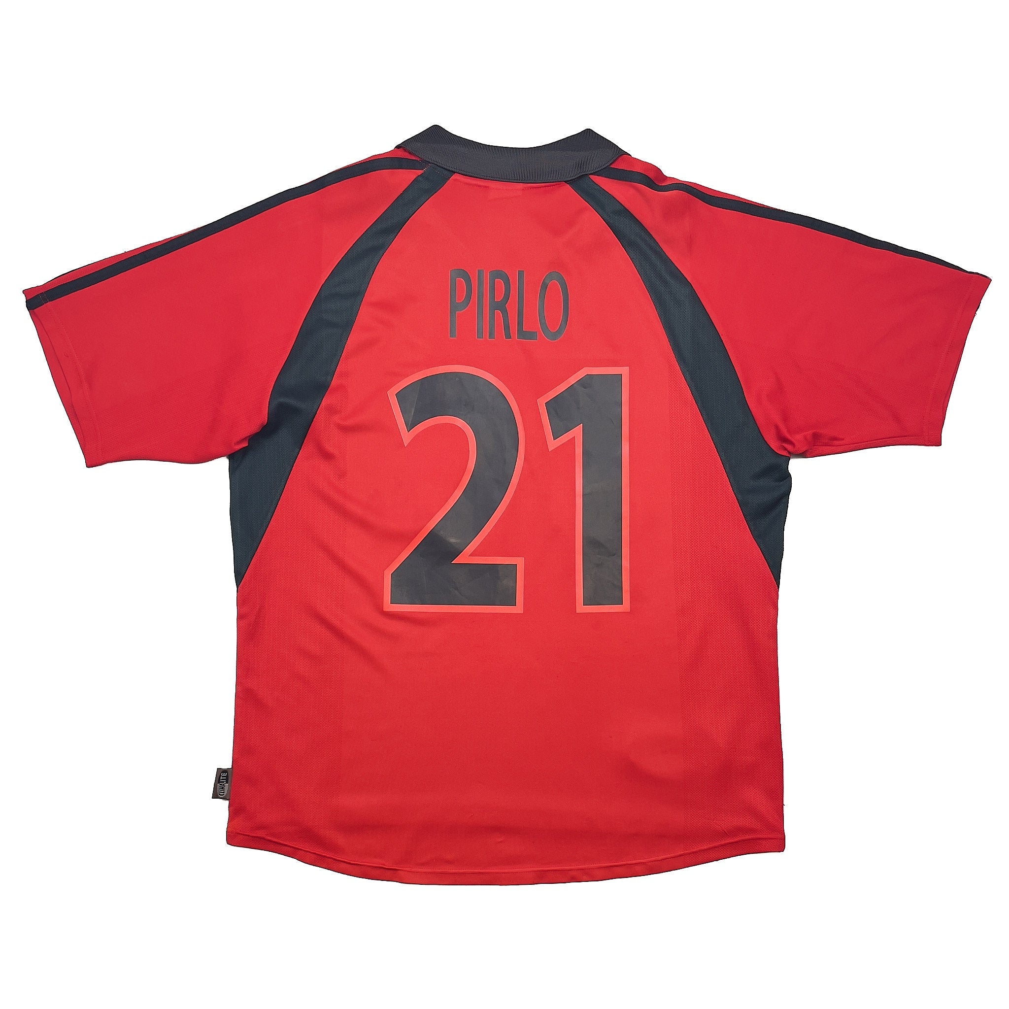 Buy 2001/02 AC Milan Pirlo 21 Third Shirt (L) Adidas ~ Free worldwide shipping available ~ Authentic Vintage Football Shirts from Cult Kits