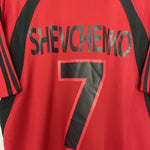 Shop 2001/02 AC MILAN SHEVCHENKO #7 THIRD SHIRT (L) ADIDAS, classic football shirts, vintage football shirts & retro soccer jerseys at Cult Kits