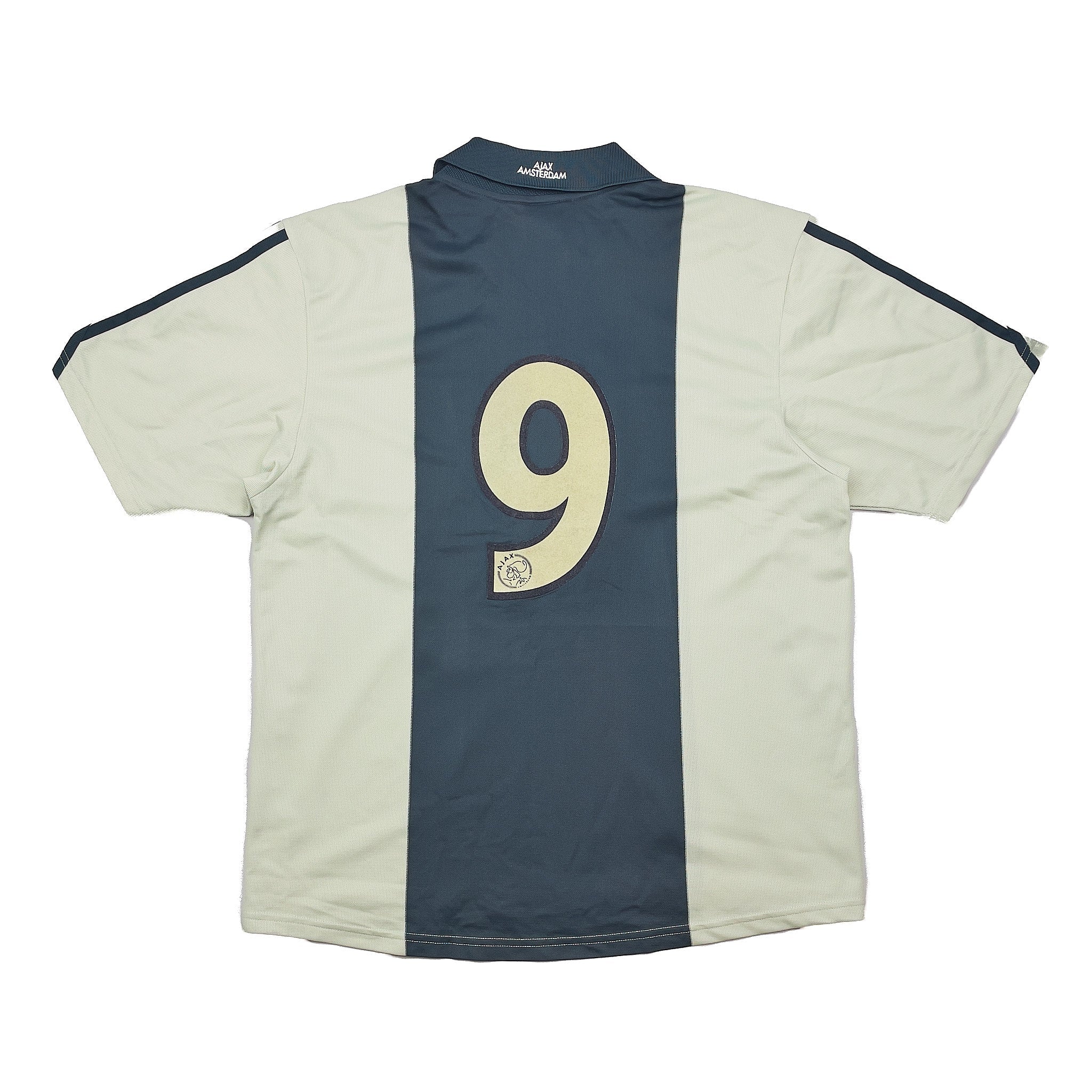 Buy 2001/02 AJAX 9 AWAY SHIRT (L) ADIDAS ~ Free worldwide shipping available ~ Authentic Vintage Football Shirts from Cult Kits