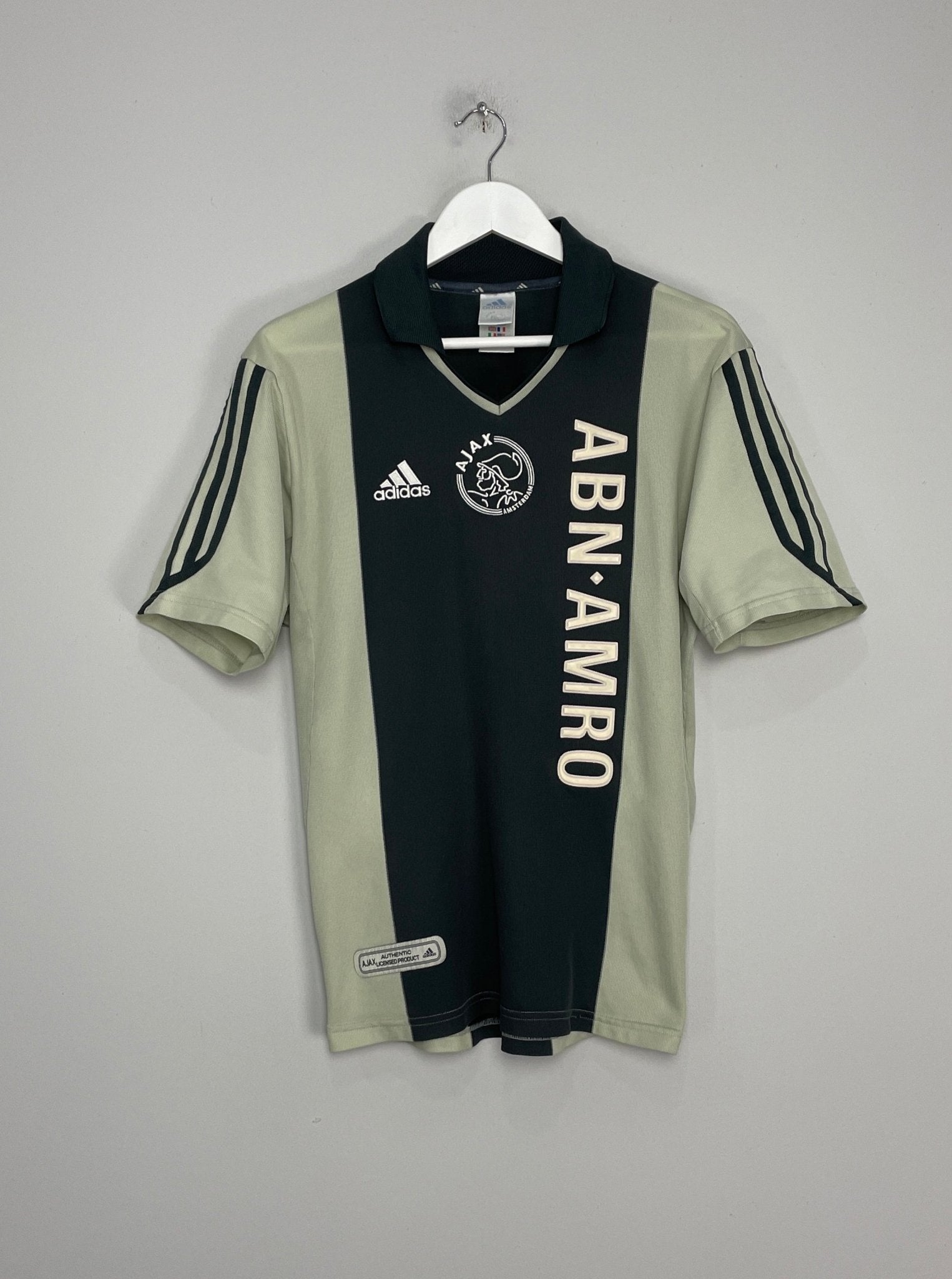 Shop 2001/02 AJAX AWAY SHIRT (M) ADIDAS, classic football shirts, vintage football shirts & retro soccer jerseys at Cult Kits
