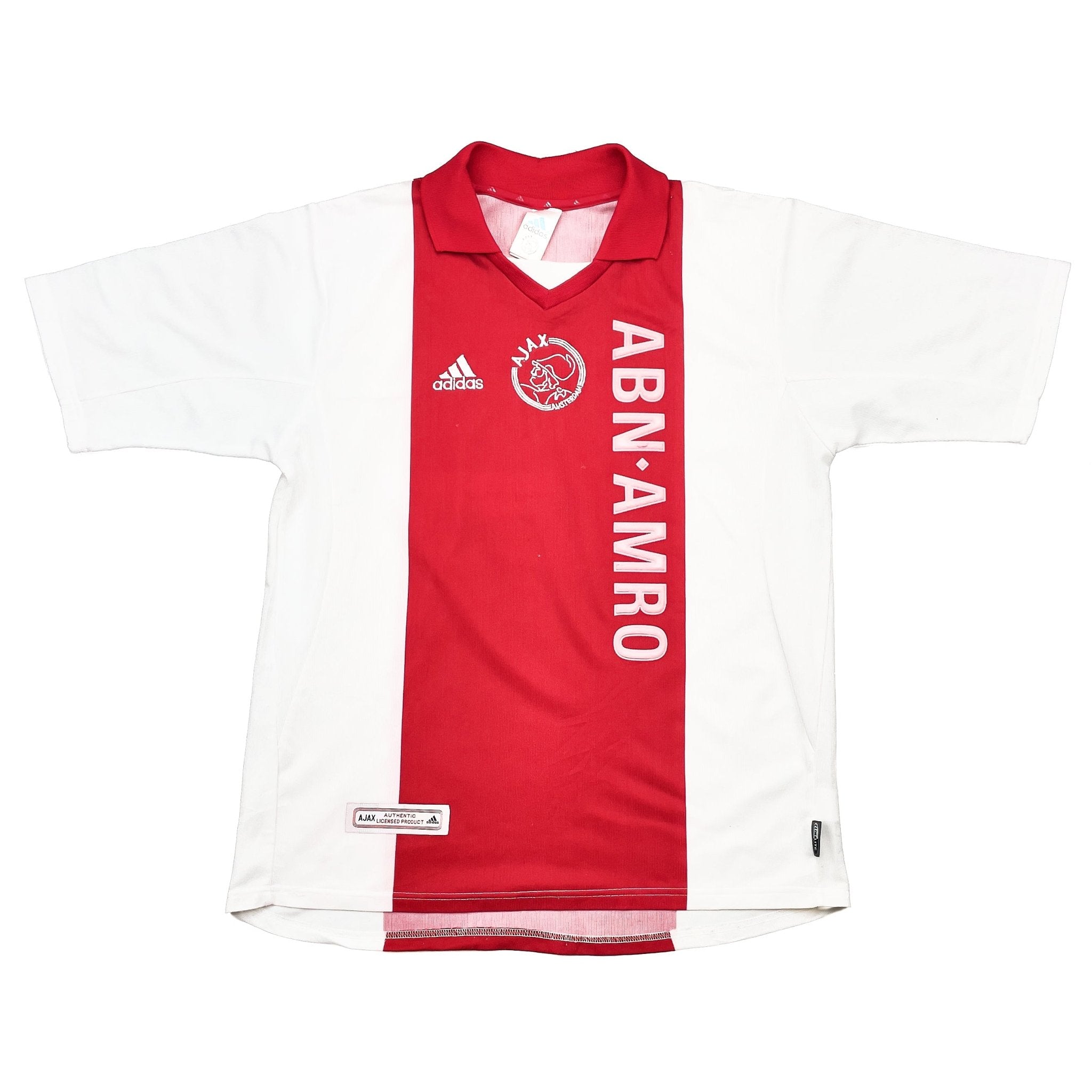 Buy 2001/02 Ajax Zlatan 9 Home Shirt (L) Adidas ~ Free worldwide shipping available ~ Authentic Vintage Football Shirts from Cult Kits
