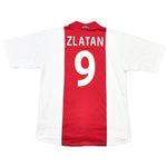 Buy 2001/02 Ajax Zlatan 9 Home Shirt (L) Adidas ~ Free worldwide shipping available ~ Authentic Vintage Football Shirts from Cult Kits