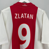 Shop 2001/02 AJAX ZLATAN #9 HOME SHIRT (XL) ADIDAS, classic football shirts, vintage football shirts & retro soccer jerseys at Cult Kits