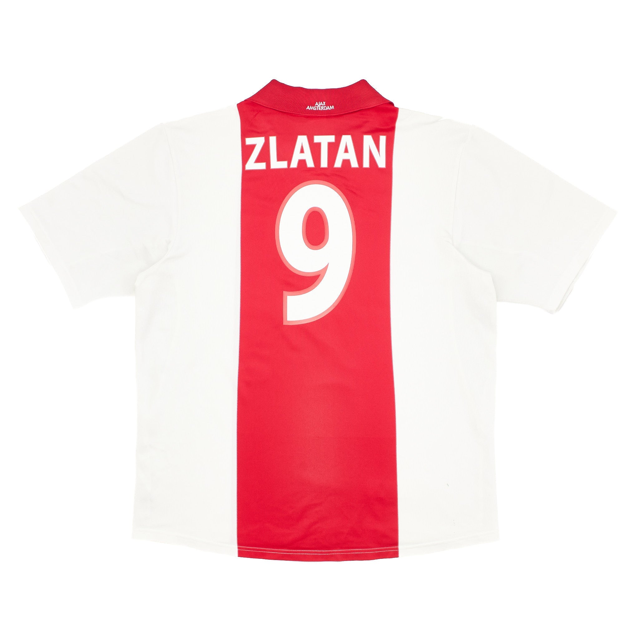 Buy 2001/02 Ajax Zlatan 9 Home Shirt (XL) Adidas ~ Free worldwide shipping ~ Authentic Vintage Football Shirts from Cult Kits