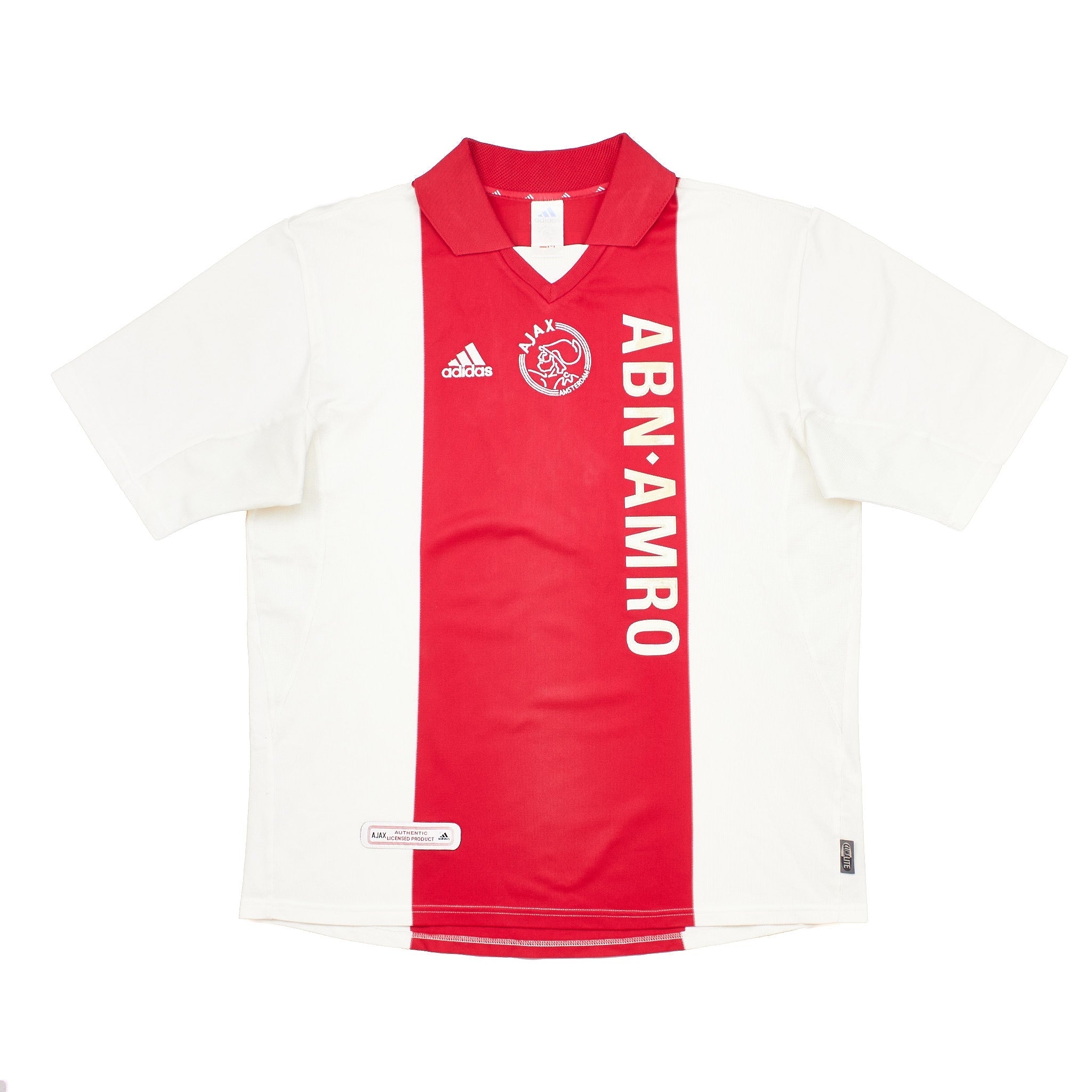 Buy 2001/02 Ajax Zlatan 9 Home Shirt (XL) Adidas ~ Free worldwide shipping ~ Authentic Vintage Football Shirts from Cult Kits