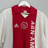 Shop 2001/02 AJAX ZLATAN #9 HOME SHIRT (XL) ADIDAS, classic football shirts, vintage football shirts & retro soccer jerseys at Cult Kits