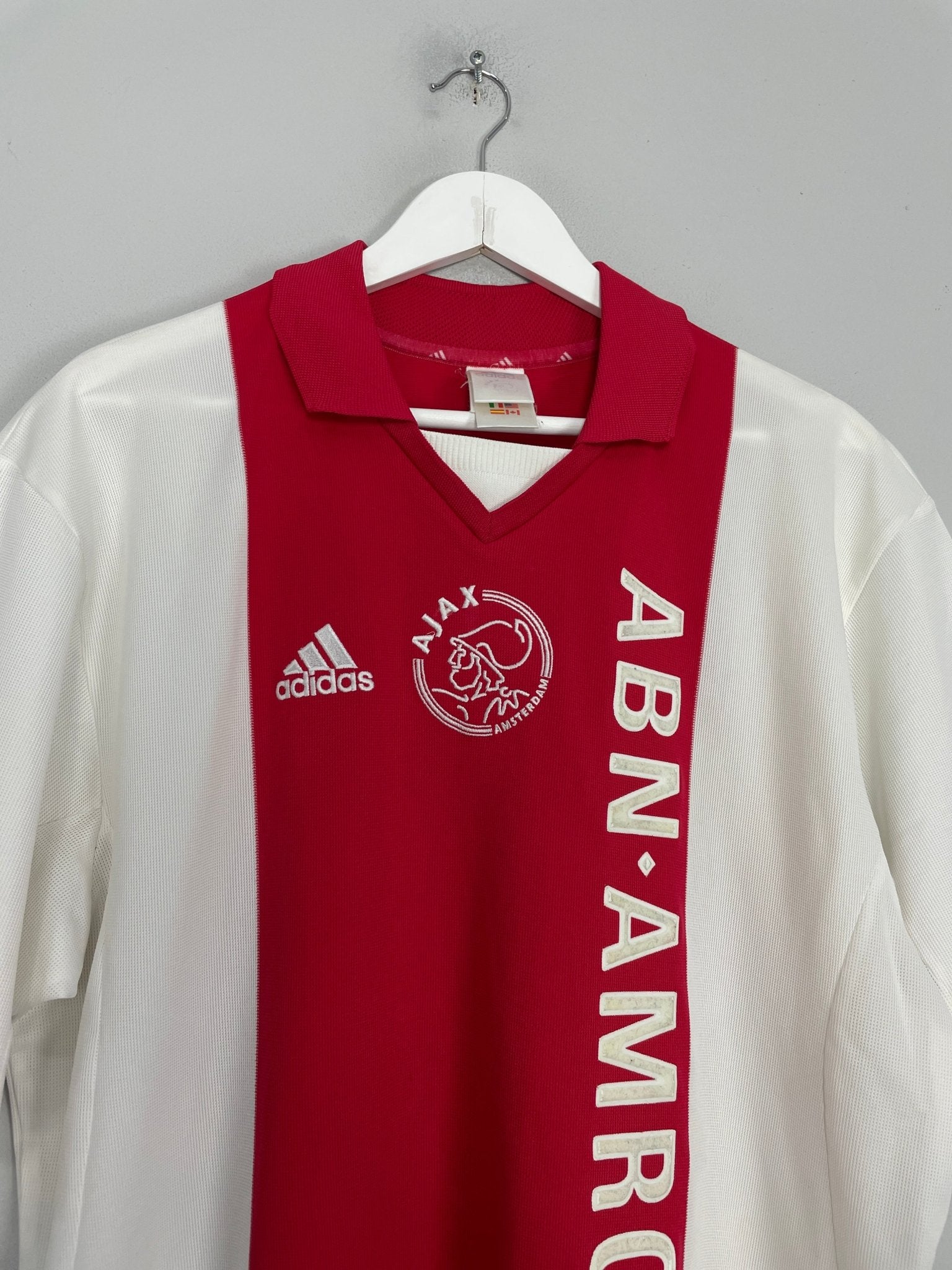 Shop 2001/02 AJAX ZLATAN #9 HOME SHIRT (XL) ADIDAS, classic football shirts, vintage football shirts & retro soccer jerseys at Cult Kits