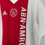 Shop 2001/02 AJAX ZLATAN #9 HOME SHIRT (XL) ADIDAS, classic football shirts, vintage football shirts & retro soccer jerseys at Cult Kits