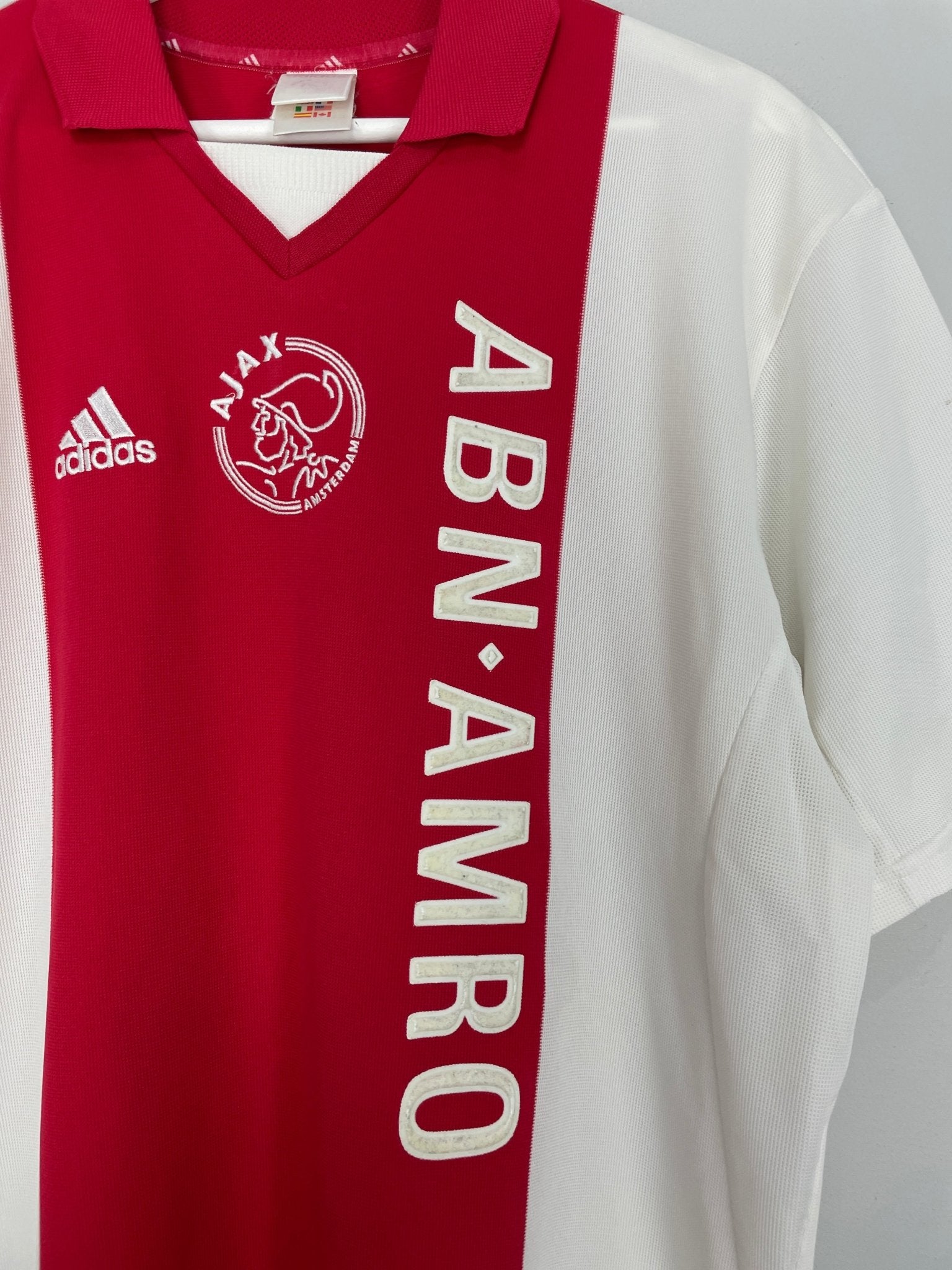 Shop 2001/02 AJAX ZLATAN #9 HOME SHIRT (XL) ADIDAS, classic football shirts, vintage football shirts & retro soccer jerseys at Cult Kits