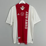 Shop 2001/02 AJAX ZLATAN #9 HOME SHIRT (XL) ADIDAS, classic football shirts, vintage football shirts & retro soccer jerseys at Cult Kits