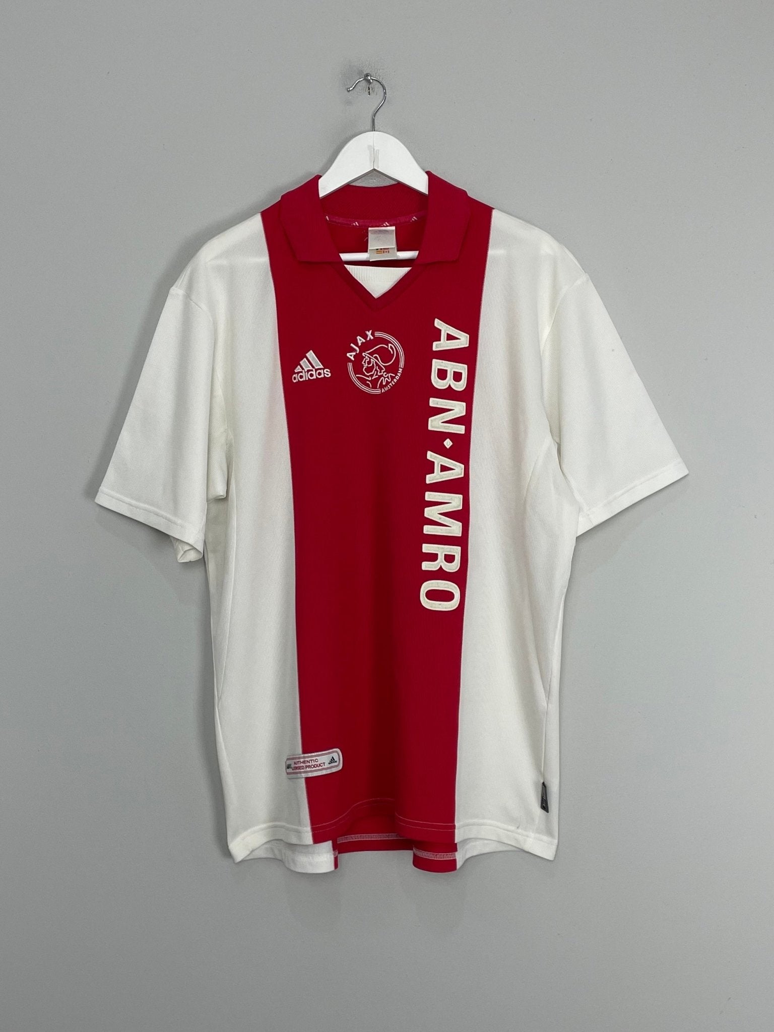 Shop 2001/02 AJAX ZLATAN #9 HOME SHIRT (XL) ADIDAS, classic football shirts, vintage football shirts & retro soccer jerseys at Cult Kits