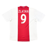 Buy 2001/02 Ajax Zlatan 9 *Mint* Home Shirt (XL) Adidas ~ Free worldwide shipping available ~ Authentic Vintage Football Shirts from Cult Kits