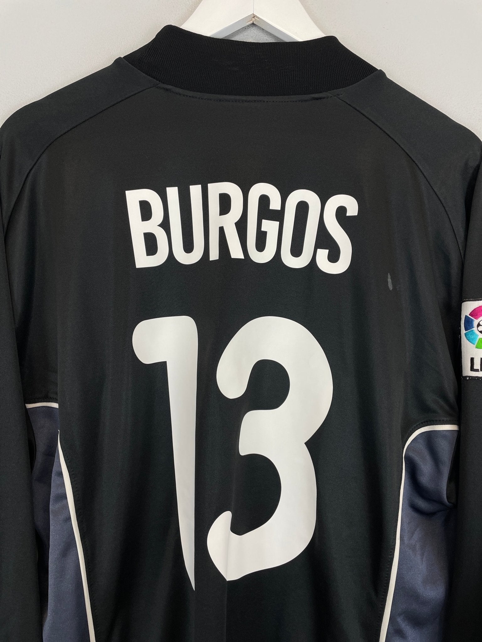 Shop 2001/02 ATLETICO MADRID BURGOS #13 GK SHIRT (XL) NIKE, classic football shirts, vintage football shirts & retro soccer jerseys at Cult Kits