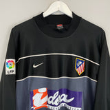 Shop 2001/02 ATLETICO MADRID BURGOS #13 GK SHIRT (XL) NIKE, classic football shirts, vintage football shirts & retro soccer jerseys at Cult Kits