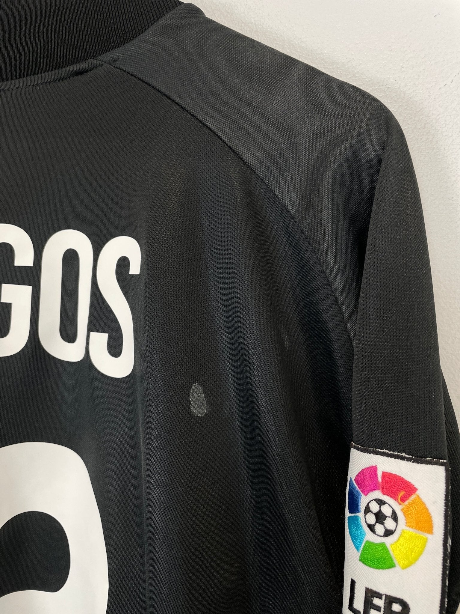 Shop 2001/02 ATLETICO MADRID BURGOS #13 GK SHIRT (XL) NIKE, classic football shirts, vintage football shirts & retro soccer jerseys at Cult Kits