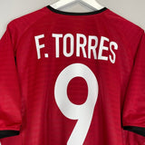 2001/02 ATLETICO MADRID F.TORRES 9 AWAY SHIRT (XL) NIKE - Cult Kits - XL - Buy Vintage Football Shirts, Authentic Retro Football Shirts For Sale, Classic Football Shirts & Soccer Jersey
