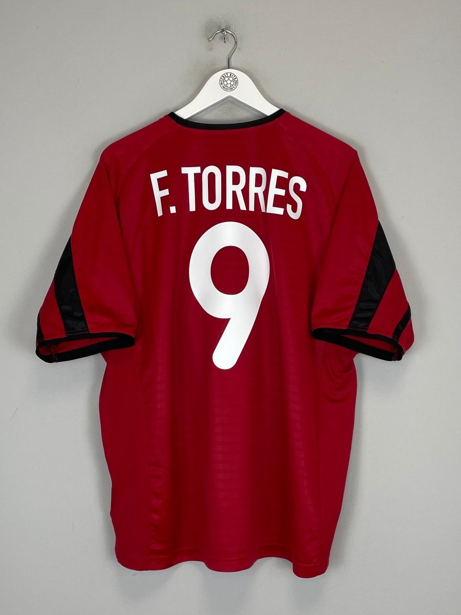 2001/02 ATLETICO MADRID F.TORRES 9 AWAY SHIRT (XL) NIKE - Cult Kits - XL - Buy Vintage Football Shirts, Authentic Retro Football Shirts For Sale, Classic Football Shirts & Soccer Jersey