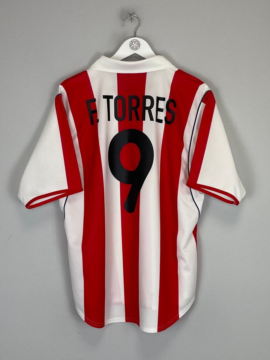2001/02 ATLETICO MADRID F.TORRES 9 HOME SHIRT (L) NIKE - Cult Kits - Large - Buy Vintage Football Shirts, Authentic Retro Football Shirts For Sale, Classic Football Shirts & Soccer Jersey