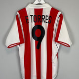 2001/02 ATLETICO MADRID F.TORRES 9 HOME SHIRT (L) NIKE - Cult Kits - Large - Buy Vintage Football Shirts, Authentic Retro Football Shirts For Sale, Classic Football Shirts & Soccer Jersey