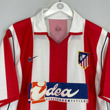 2001/02 ATLETICO MADRID F.TORRES 9 HOME SHIRT (L) NIKE - Cult Kits - Large - Buy Vintage Football Shirts, Authentic Retro Football Shirts For Sale, Classic Football Shirts & Soccer Jersey