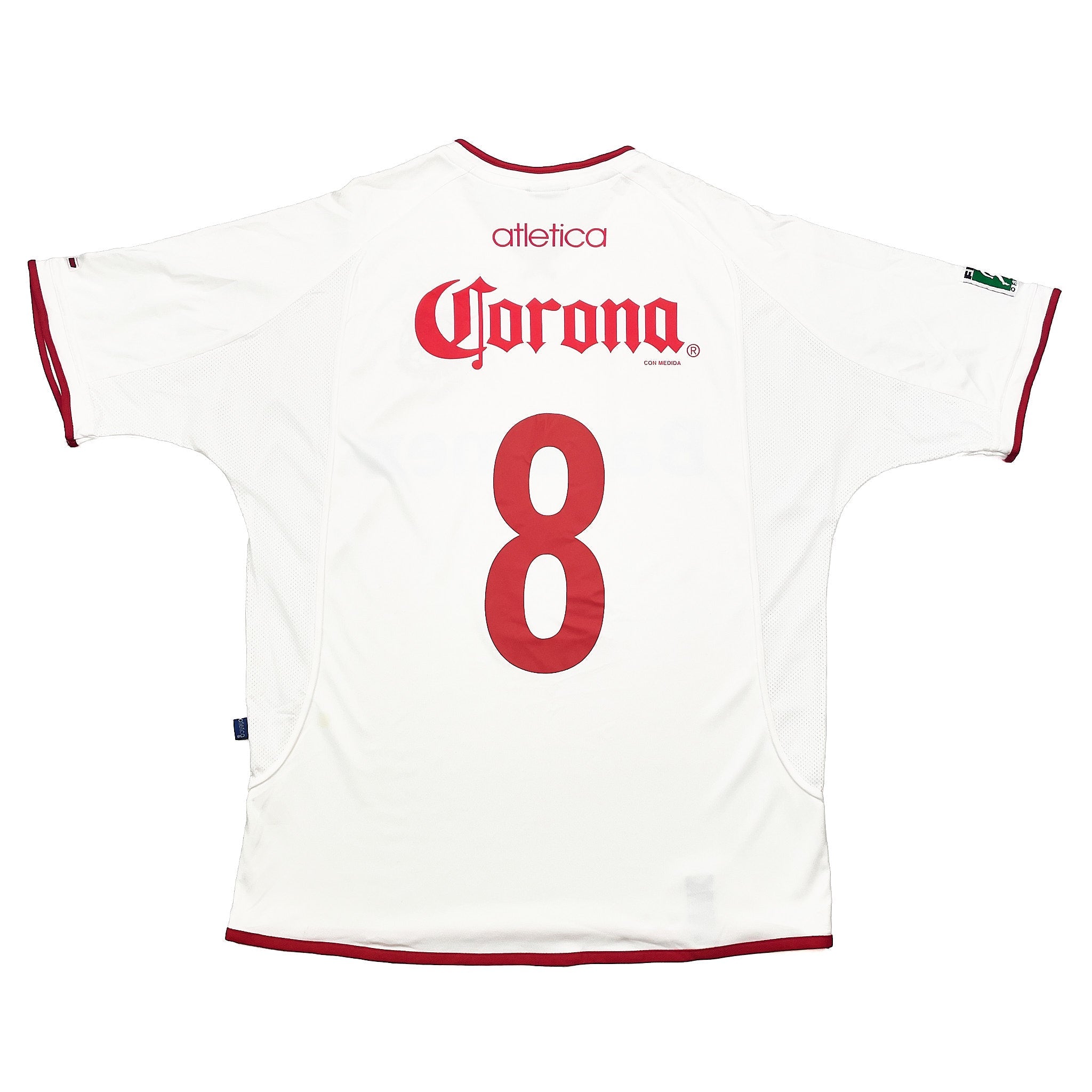 Buy 2001/02 Atletico Mexiquense 8 Away Shirt (L) Atletica ~ Free worldwide shipping available ~ Authentic Vintage Football Shirts from Cult Kits