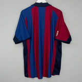 Shop 2001/02 BARCELONA HOME SHIRT (XL) NIKE, classic football shirts, vintage football shirts & retro soccer jerseys at Cult Kits