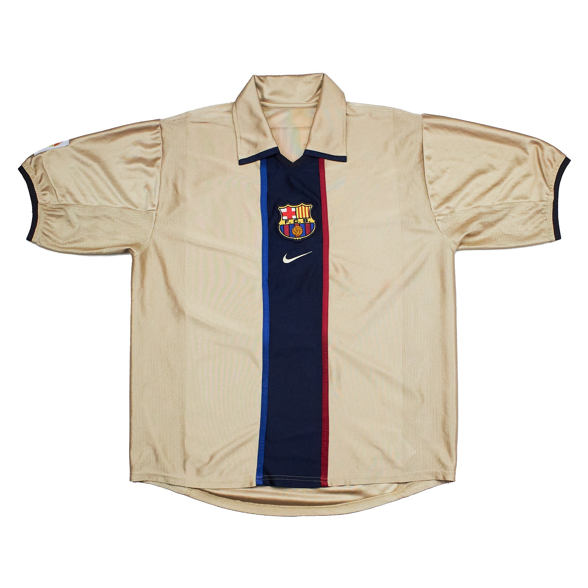 Buy 2001/02 Barcelona Luis Enrique 21 Away Shirt (L) Nike ~ Free worldwide shipping ~ Authentic Vintage Football Shirts from Cult Kits