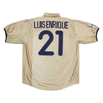 Buy 2001/02 Barcelona Luis Enrique 21 Away Shirt (L) Nike ~ Free worldwide shipping ~ Authentic Vintage Football Shirts from Cult Kits