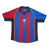 Buy 2001/02 Barcelona Rivaldo 10 Home Shirt (L) Nike ~ Free worldwide shipping ~ Authentic Vintage Football Shirts from Cult Kits