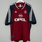 Shop 2001/02 BAYERN MUNICH HOME SHIRT (XXL) ADIDAS, classic football shirts, vintage football shirts & retro soccer jerseys at Cult Kits