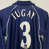 Shop 2001/02 BLACKBURN ROVERS TUGAY #3 AWAY SHIRT (XL) KAPPA, classic football shirts, vintage football shirts & retro soccer jerseys at Cult Kits