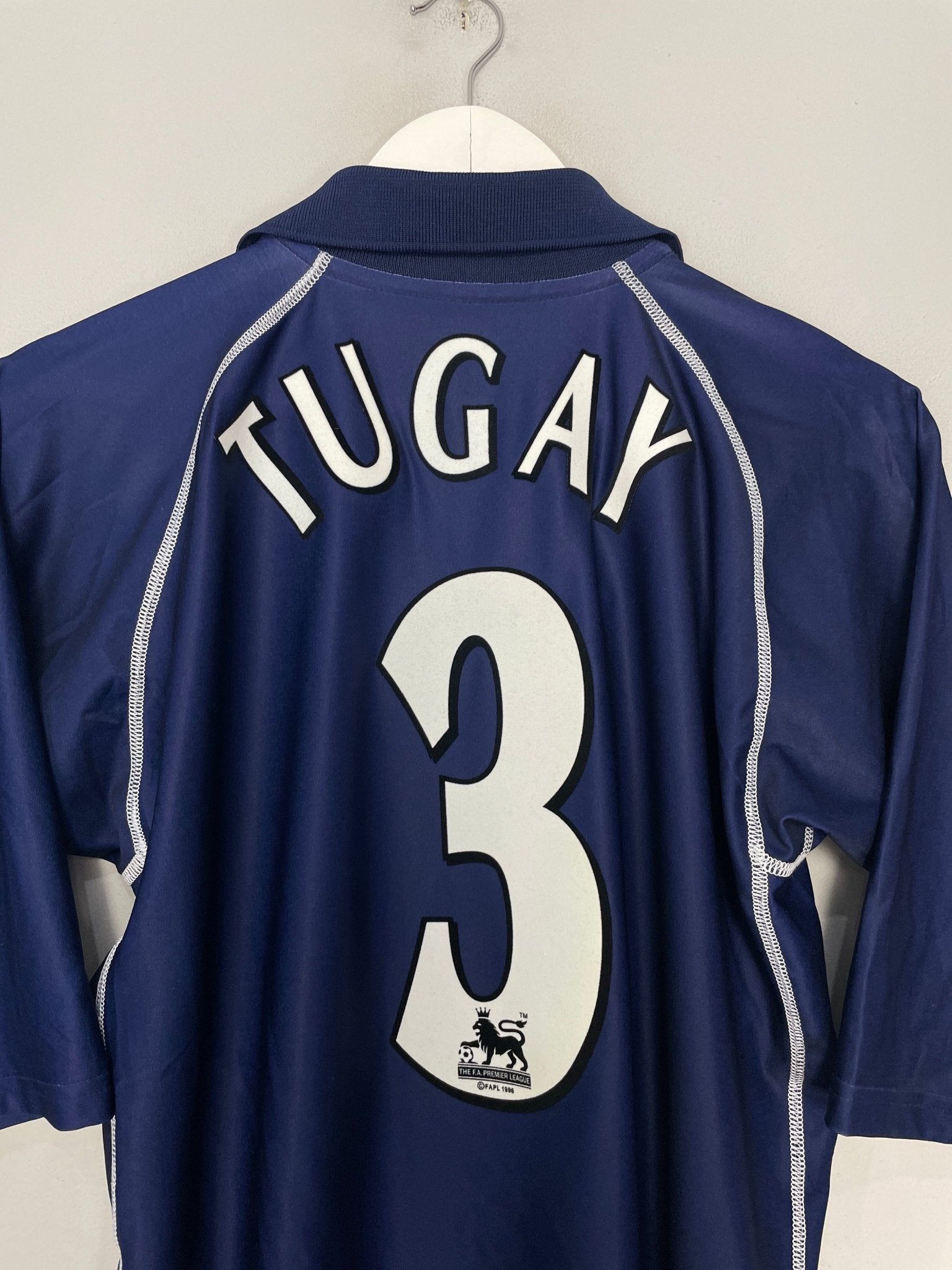 Shop 2001/02 BLACKBURN ROVERS TUGAY #3 AWAY SHIRT (XL) KAPPA, classic football shirts, vintage football shirts & retro soccer jerseys at Cult Kits