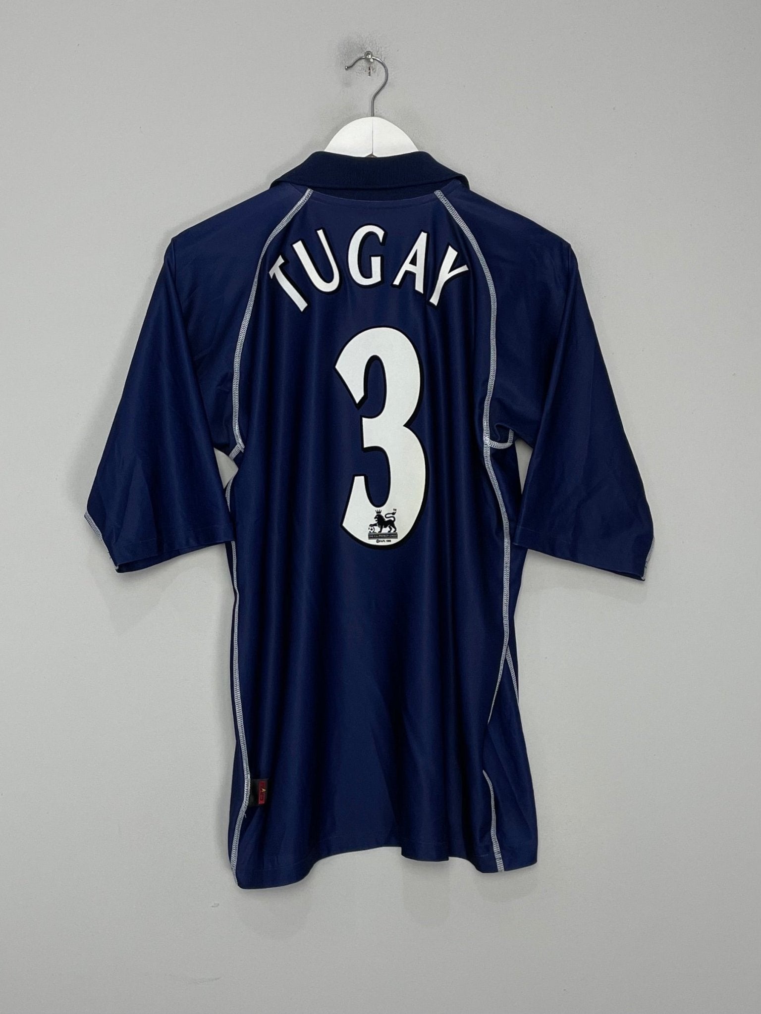 Shop 2001/02 BLACKBURN ROVERS TUGAY #3 AWAY SHIRT (XL) KAPPA, classic football shirts, vintage football shirts & retro soccer jerseys at Cult Kits