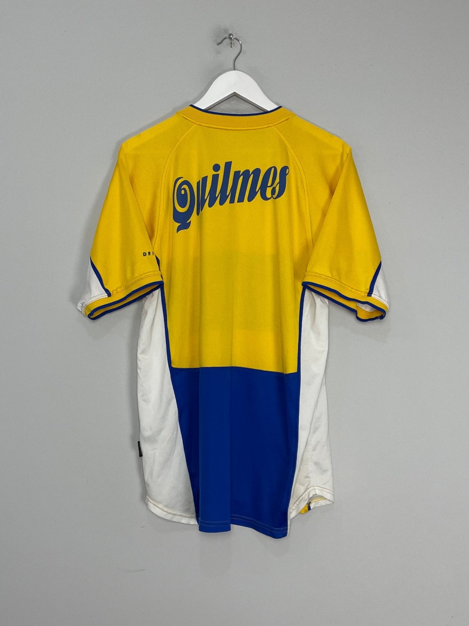 Shop 2001/02 BOCA JUNIORS AWAY SHIRT (L) NIKE, classic football shirts, vintage football shirts & retro soccer jerseys at Cult Kits